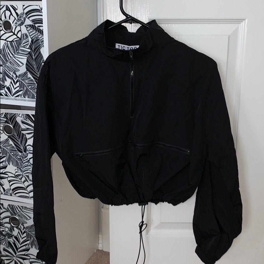 Black track suit